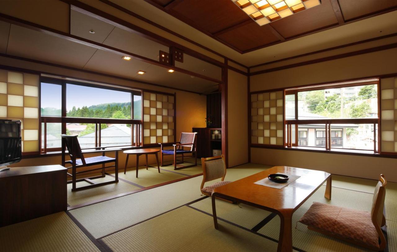 Zao Onsen Omiya Ryokan Yamagata  Exterior foto